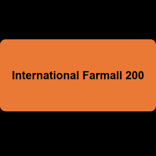 International Farmall 200